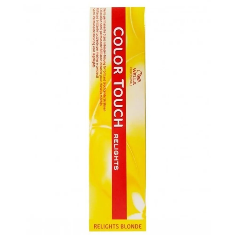 Wella Crema Colorante Color Touch Relights Sin Amoniaco 60ml - /06 Rubio - 1